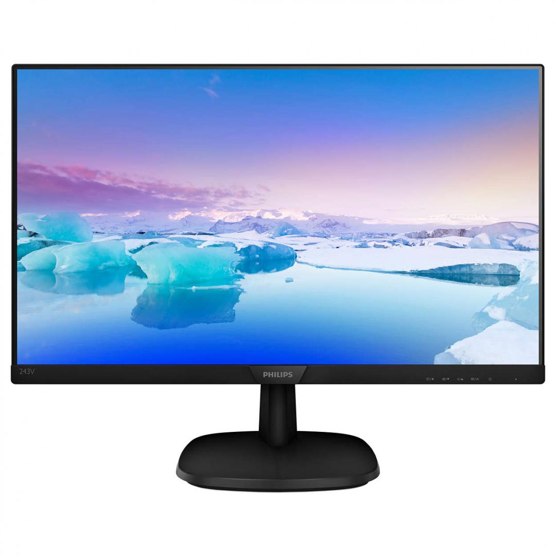 Monitor LED PHILIPS 273V7QDSB,27inch, WLED IPS, 5 ms, 60Hz, negru