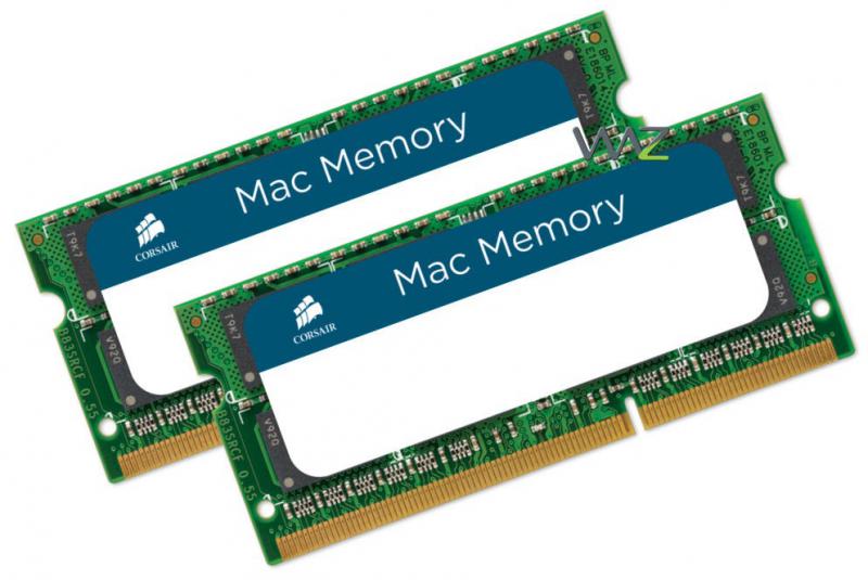 Memorie RAM notebook Corsair Mac, SODIMM, DDR3, 8GB (2x4GB), CL7,