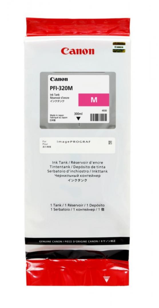 Cartus cerneala Canon PFI-320M, magenta, capacitate 300ml, pentru Canon TM
