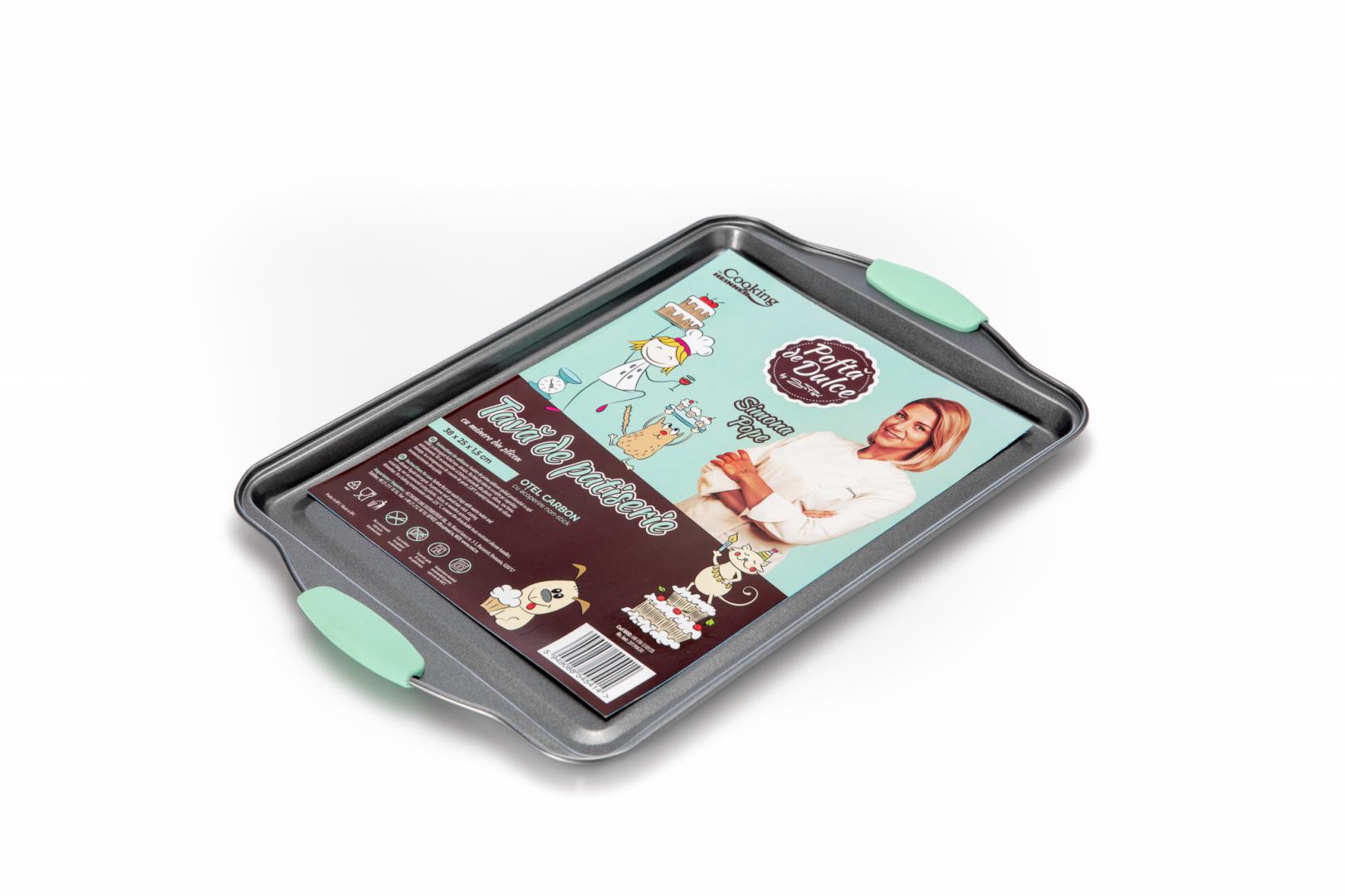 TAVA PATISERIE 38x25x1.5 CM, SIMONA POPE, COOKING BY HEINNER - imagine 3