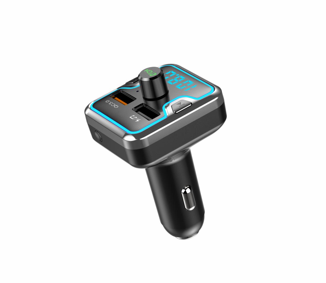 Modulator FM Serioux AMFM45, Bluetooth V5.0, conectare automată, raza de - imagine 3