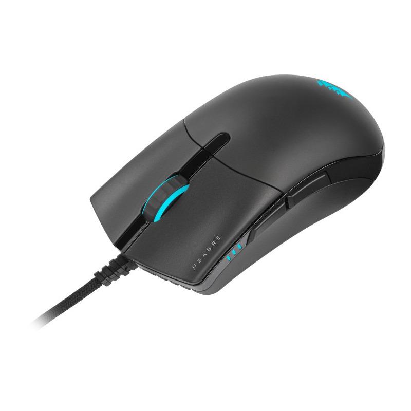 Mouse Gaming Corsair Sabre RGB Pro Champion Series, wired, negru - imagine 3
