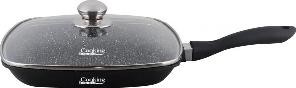 TIGAIE GRILL ALUMINIU + CAPAC 28 x 4.5 CM , - imagine 3