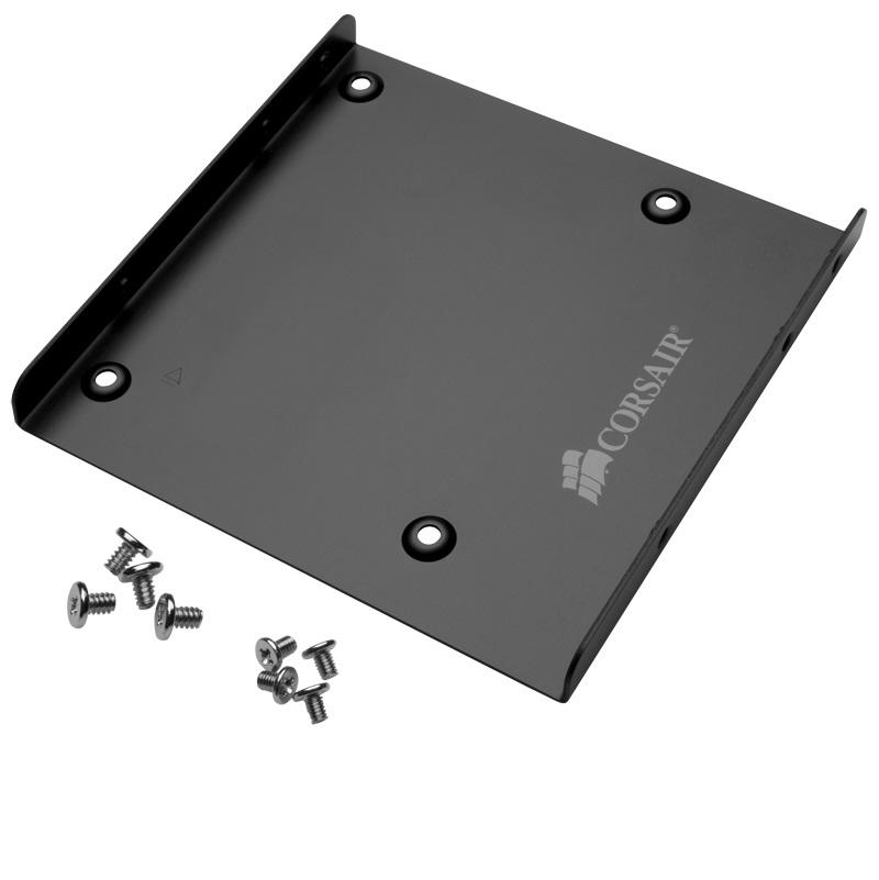 Corsair SSD Mounting Bracket, 2.5"-3.5" drive bays, 8 mounting screws,