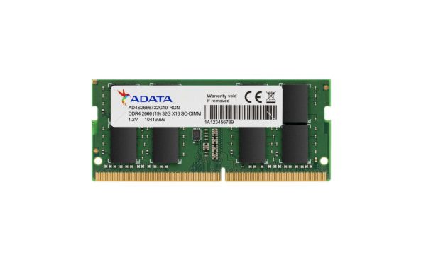 Memorie RAM notebook Adata, SODIMM, DDR4, 16GB, CL19, 2466Mhz