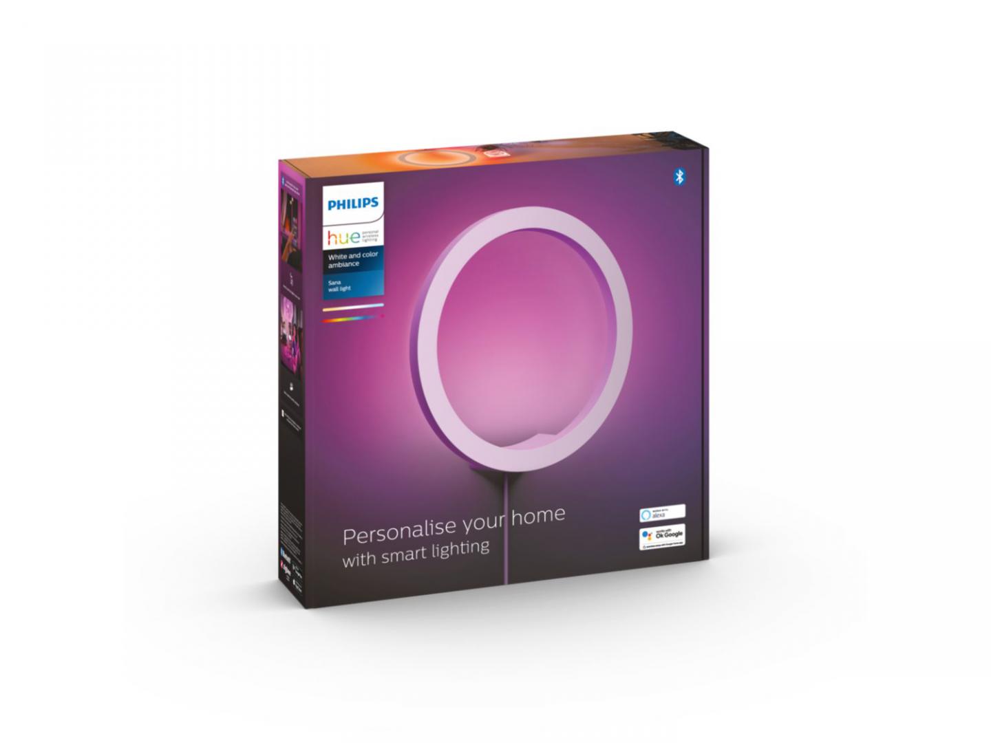 Aplica LED RGB Philips Hue Sana, Bluetooth, 20W (175W), 1400 - imagine 3