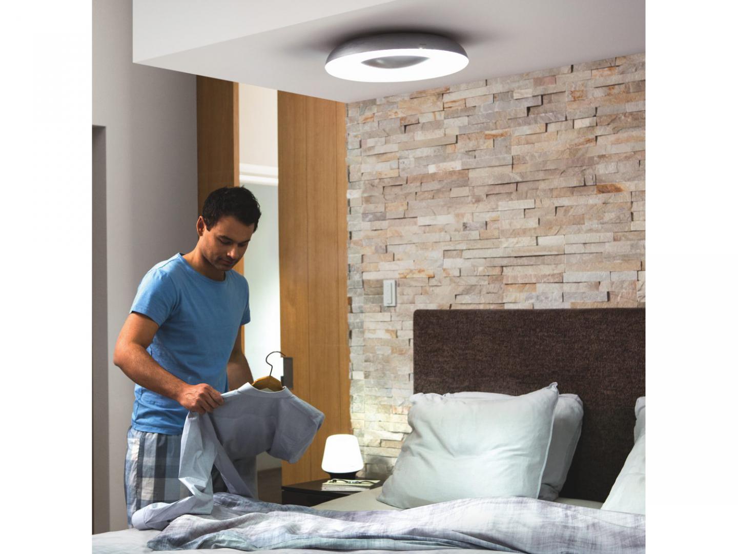 Plafoniera LED Philips Hue Still, Bluetooth, 22.5W (204W), 2500 lm, - imagine 3