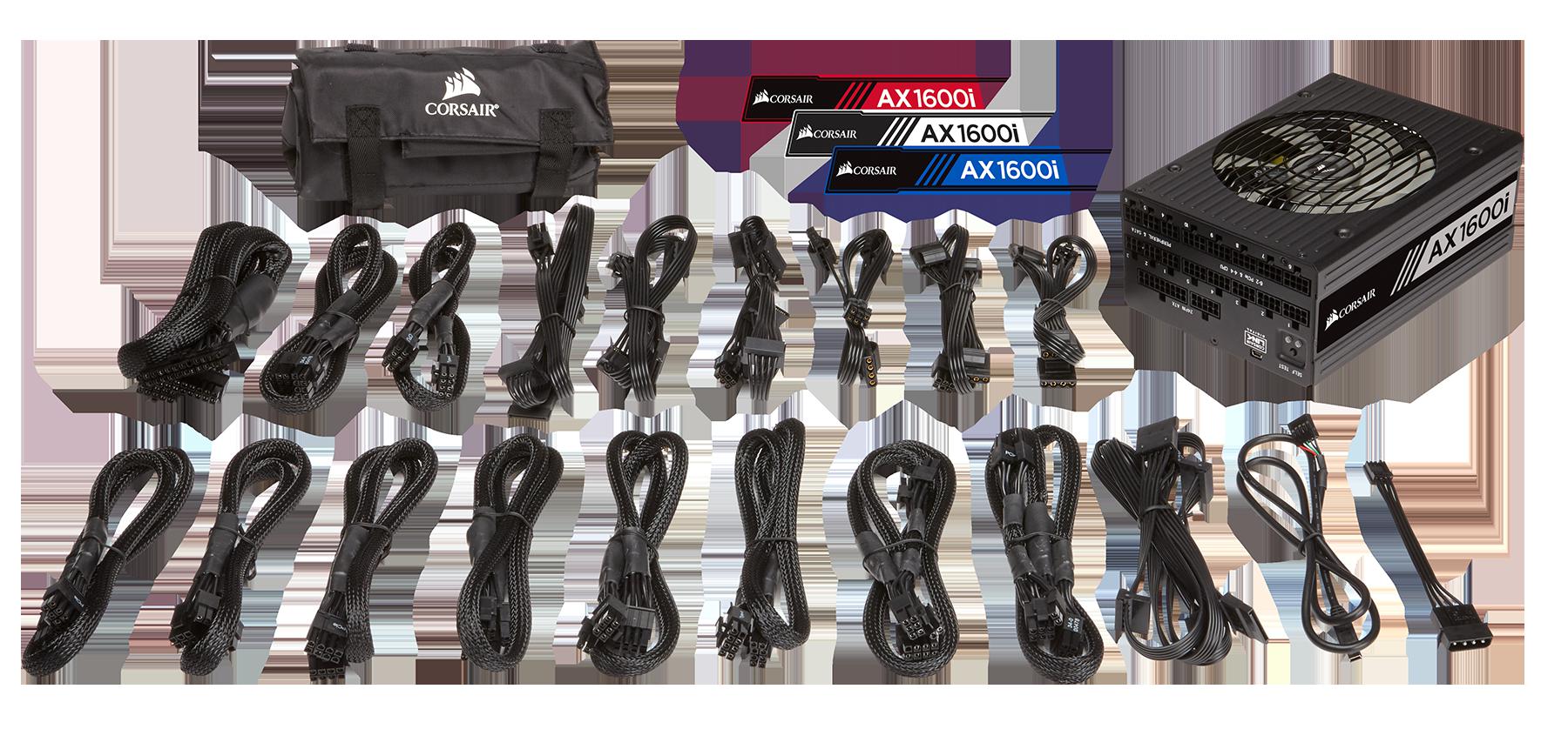 Sursa Corsair AXi Series AX1600i, full-modulara, 80 PLUS Platinum, 1600W - imagine 10