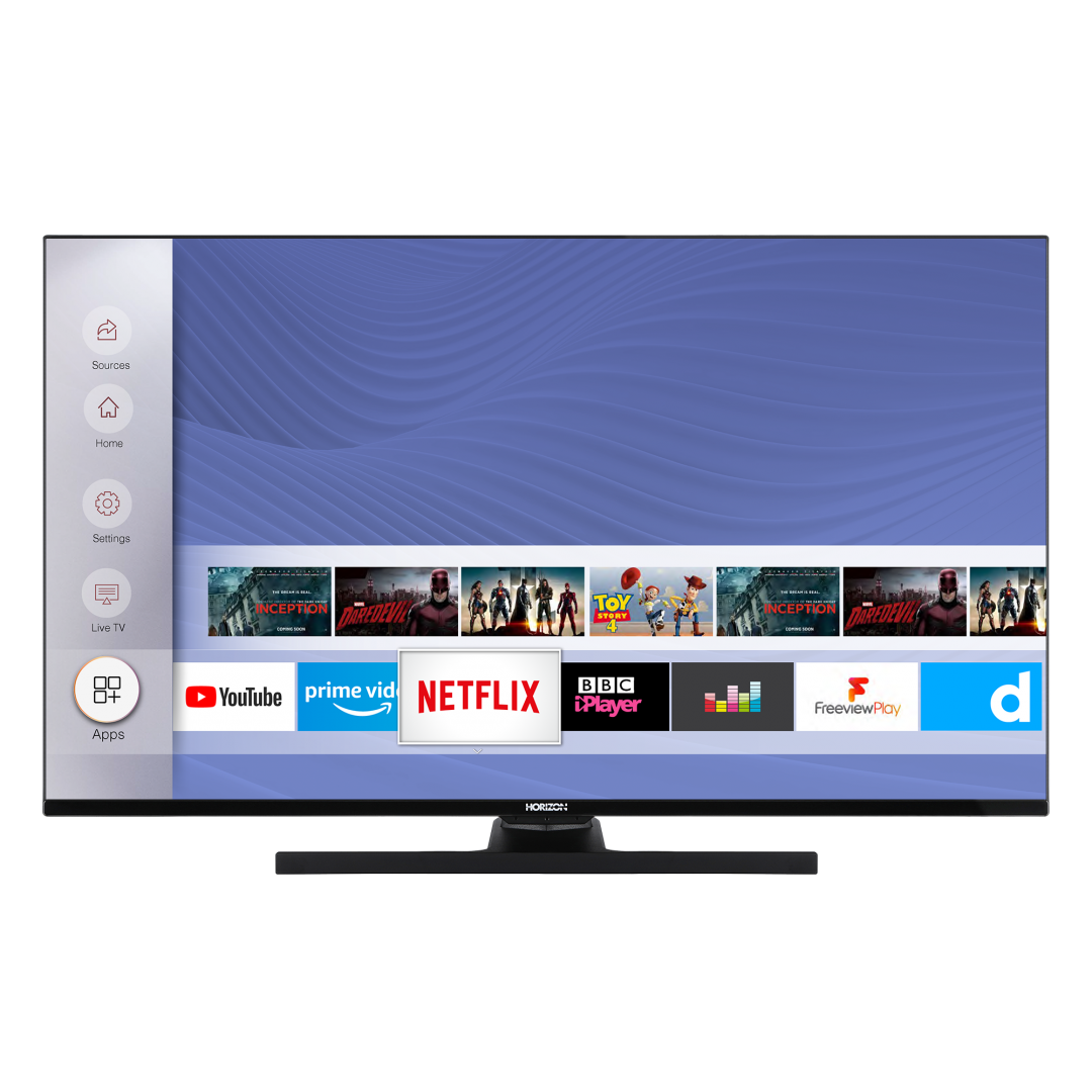 LED TV HORIZON 4K-SMART 43HL8530U/B, 43" D-LED, 4K Ultra HD