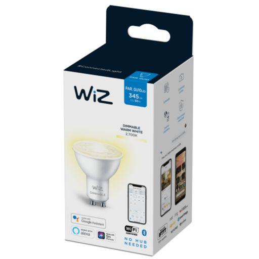 Bec LED inteligent WiZ Connected Dimmable, Wi-Fi, GU10, 4.9W (50W), - imagine 3