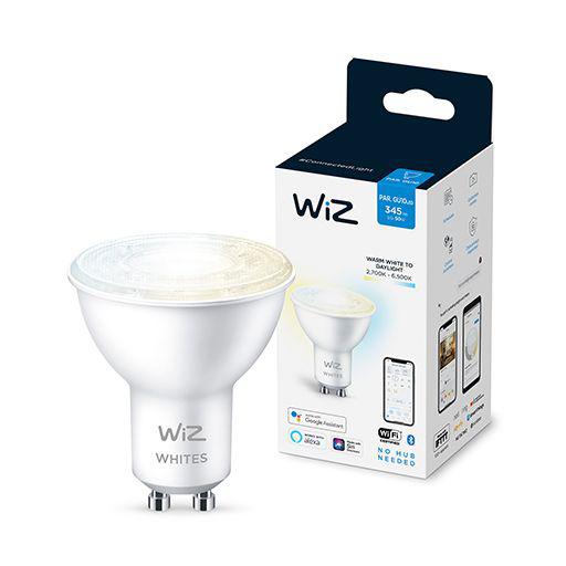 Bec LED inteligent WiZ Connected Whites, Wi-Fi, GU10, 4.9W (50W), - imagine 4