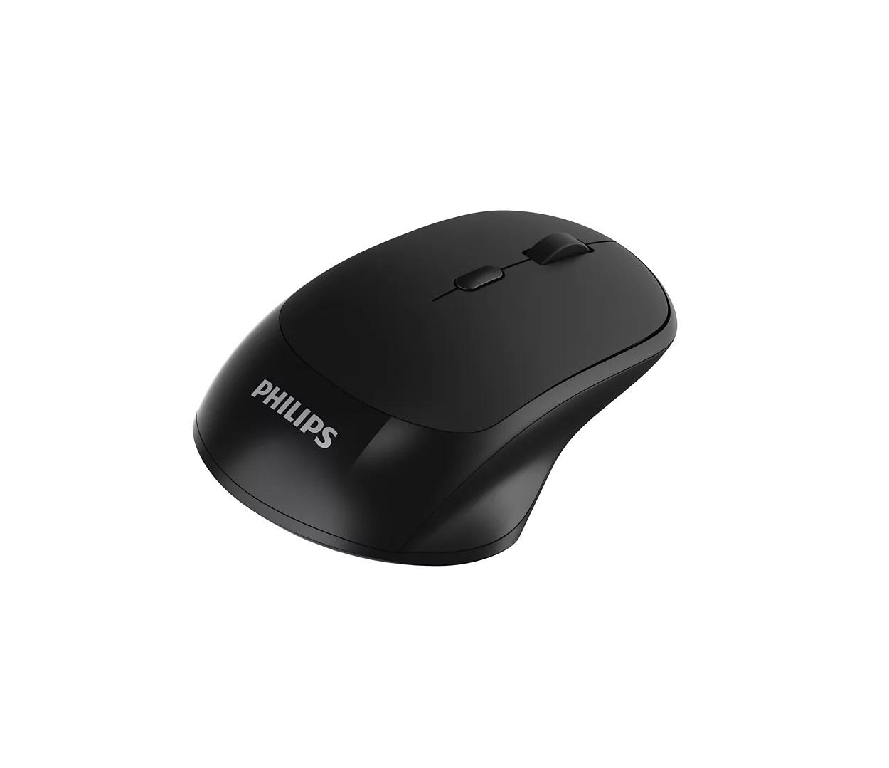 Mouse Philips SPK7423, Wireless, negru - imagine 3