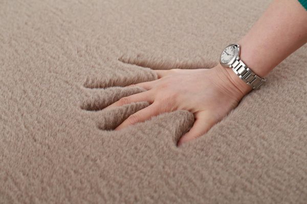 Covor Heinner Shaggy soft blanita Maro 200x300 cm - imagine 4