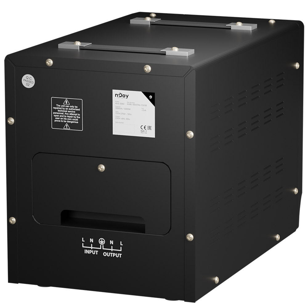 Stabilizator tensiune nJoy 3000VA Alvis https://www.njoy.global/product/alvis-3000 - imagine 3