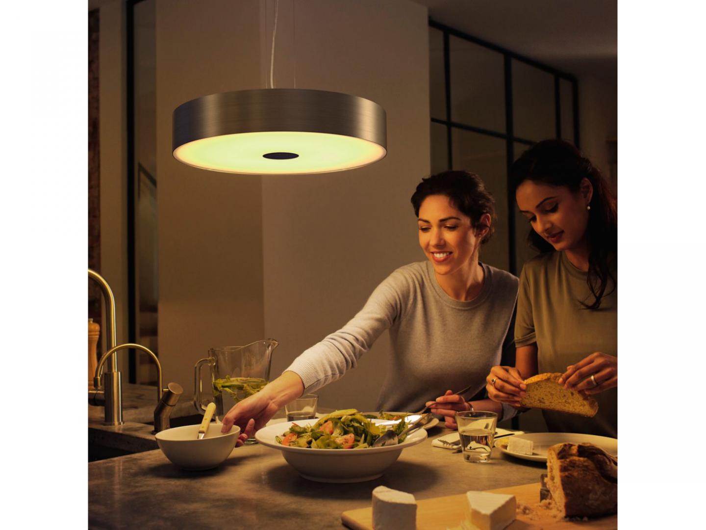 Pendul LED Philips Hue Fair, Bluetooth, 25W, 2900 lm, lumina - imagine 3