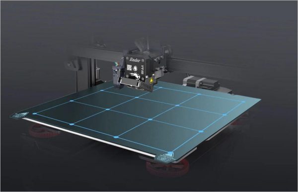 Imprimanta 3D Creality ENDER-3 S1 PLUS, Precizie +/-0.1mm, Diametru filament:1.75mm, - imagine 4