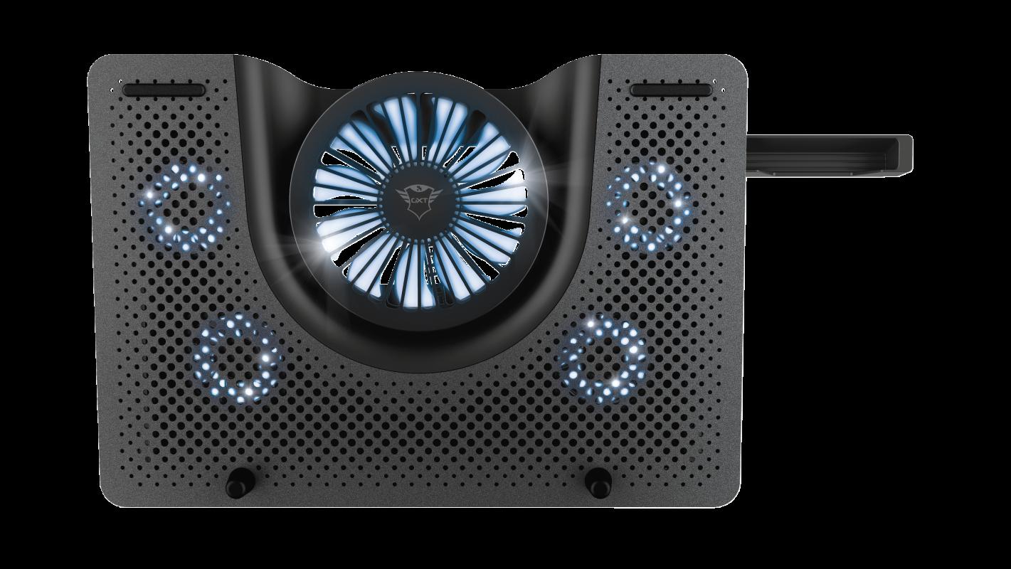 Stand/Cooler notebook Trust GXT 1125 Quno, max 17.3 inch, 5 - imagine 3