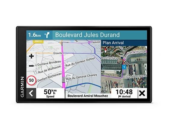 Sistem de navigatie camioane Garmin GPS Dezl LGV 610 ecran
