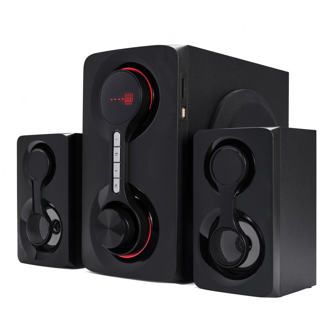 Boxe Serioux 2.1 SoundRise 2160W, putere totala 60W RMS, tip