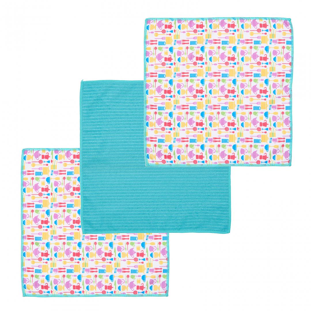 SET 3 PROSOAPE MICROFIBRA 40X40CM - imagine 7