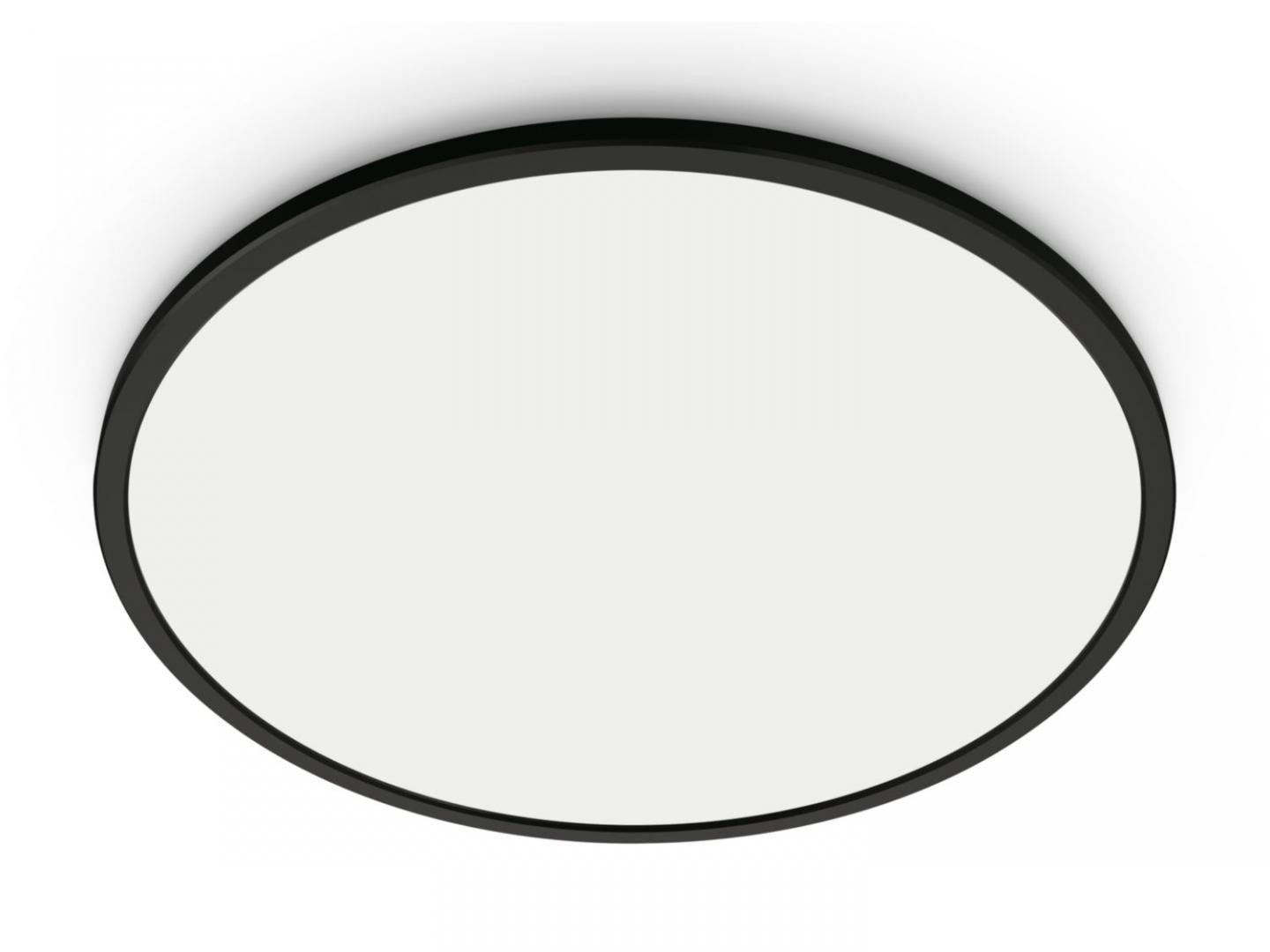 Plafoniera LED WiZ SuperSlim, Wi-Fi, Bluetooth, 16W, 1500 lm, lumina - imagine 3