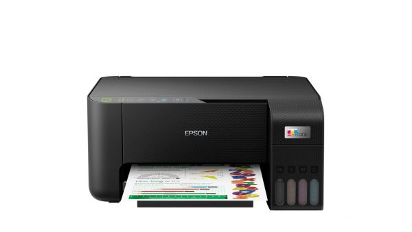 Multifunctional inkjet color Epson EcoTank CISS L3250, dimensiune A4 (Printare,Copiere,