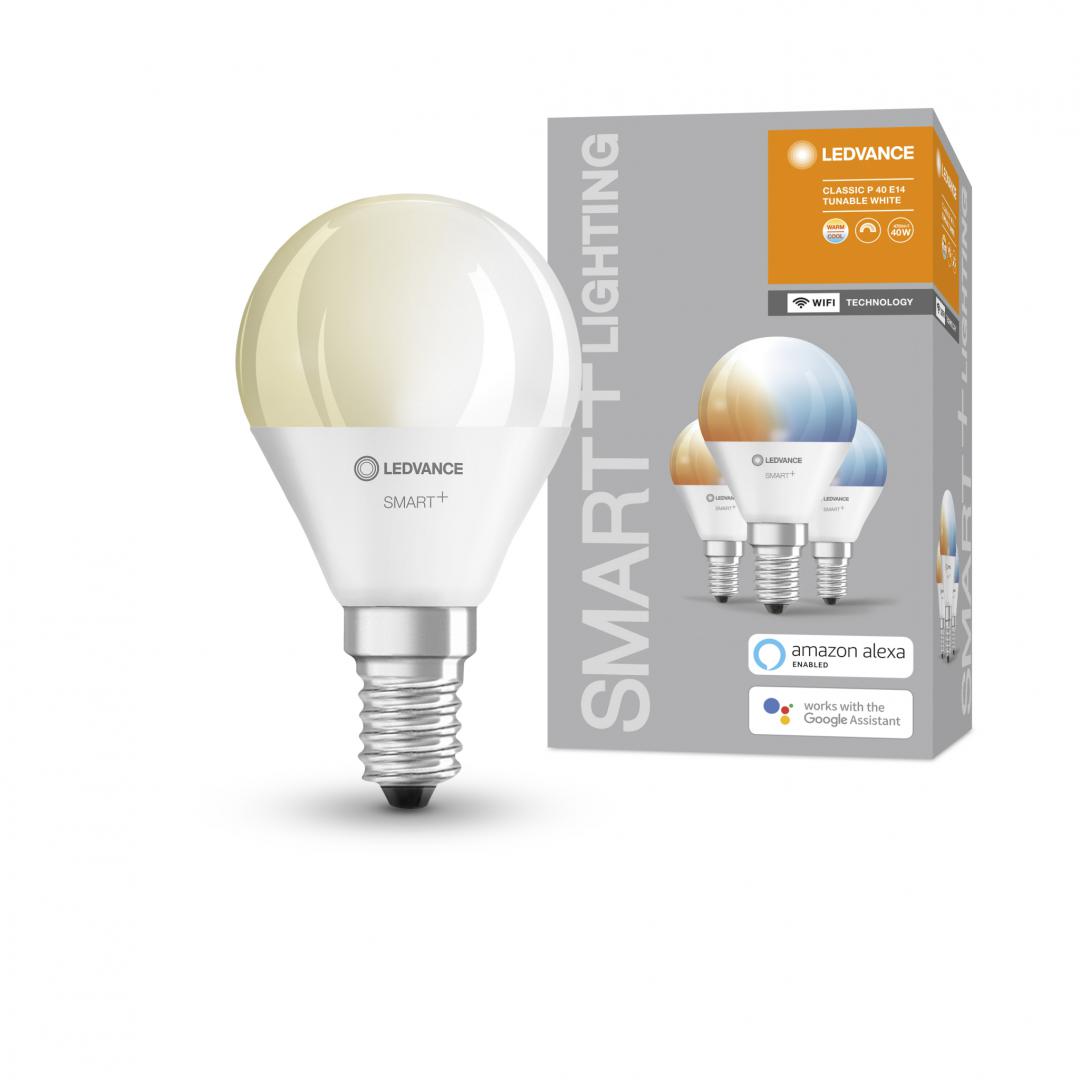 3 Becuri LED inteligent Ledvance SMART+ WiFi Mini Bulb Tunable - imagine 3