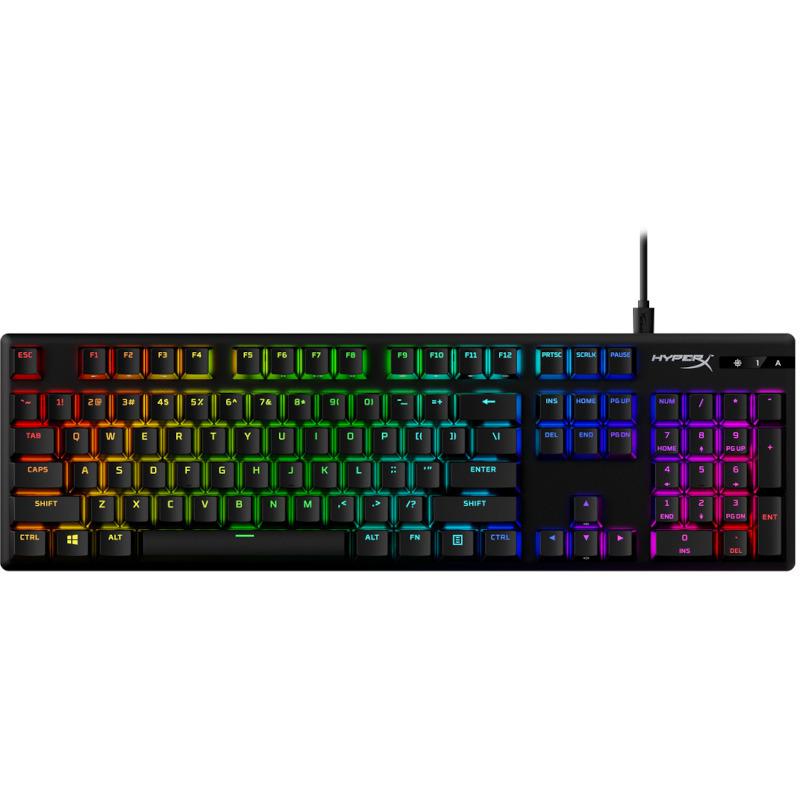 Tastatura HP HyperX Alloy Origins PBT, mecanica, type-C, RGB, neagra - imagine 4