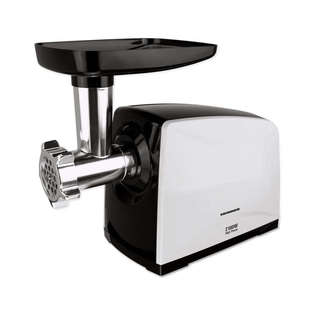 Masina de tocat Heinner MG-2100BKWH, putere maxima: 2100W, capacitate de - imagine 3