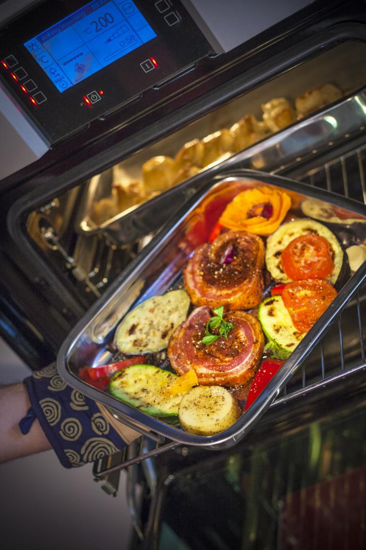 TAVA CUPTOR INOX 25x19x4.5 CM,VANORA HOME - imagine 5