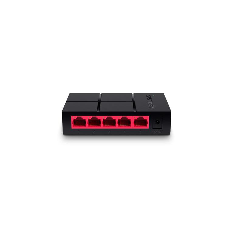 Switch Mercusys MS105G, 5 Port, 10/100/1000 Mbps - imagine 3