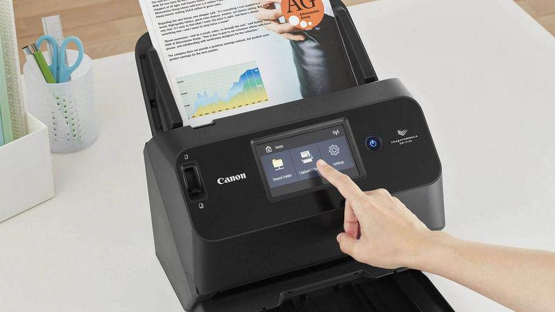 Scanner Canon DR-S130, dimensiune A4, tip sheetfed, viteza scanare: 30ppm - imagine 3