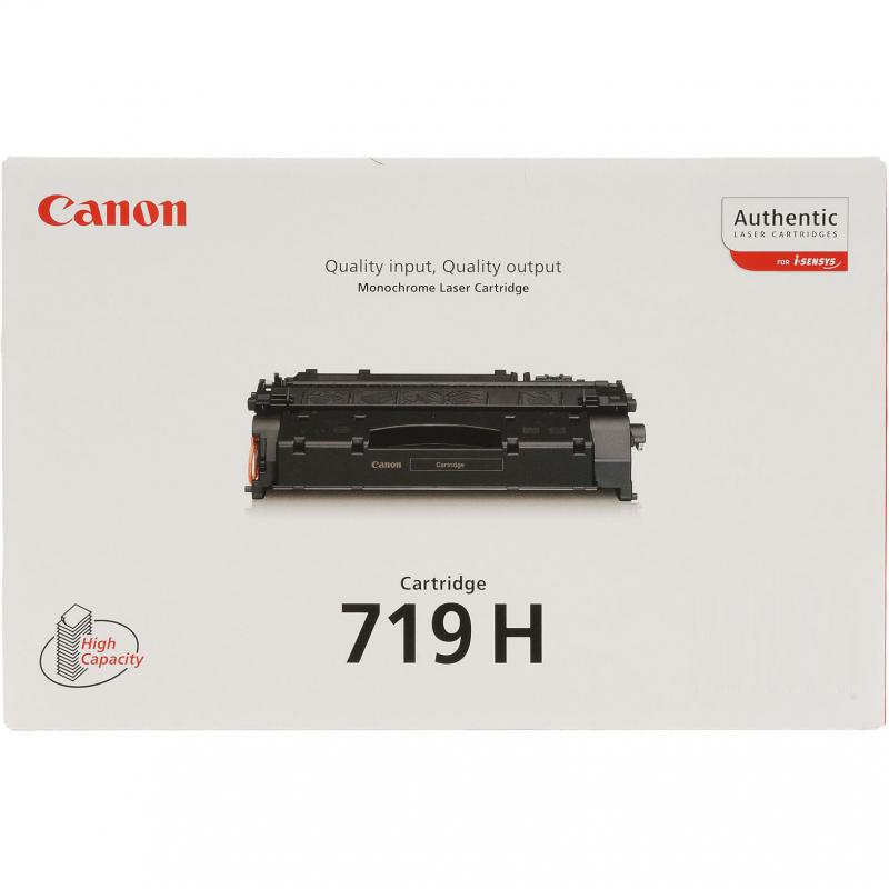 Toner Canon CRG719H, black, capacitate 6400 pagini, pentru LBP6650dn, LBP6300dn,