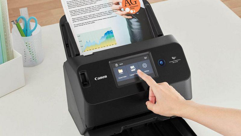 Scanner Canon DR-S150, dimensiune A4, tip sheetfed, viteza scanare: 45ppm - imagine 3