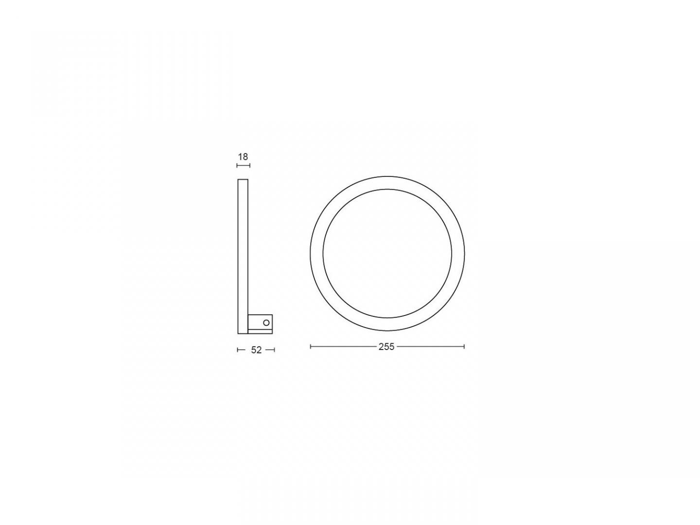 Aplica LED RGB Philips Hue Sana, Bluetooth, 20W (175W), 1400 - imagine 4