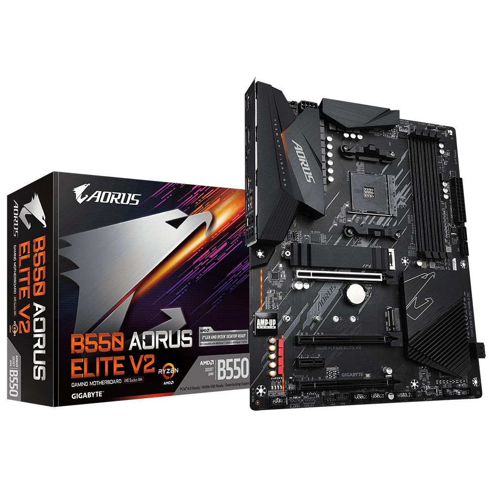 Placa de baza Gigabyte B550 AORUS Elite V2, Socket AM4 - imagine 3