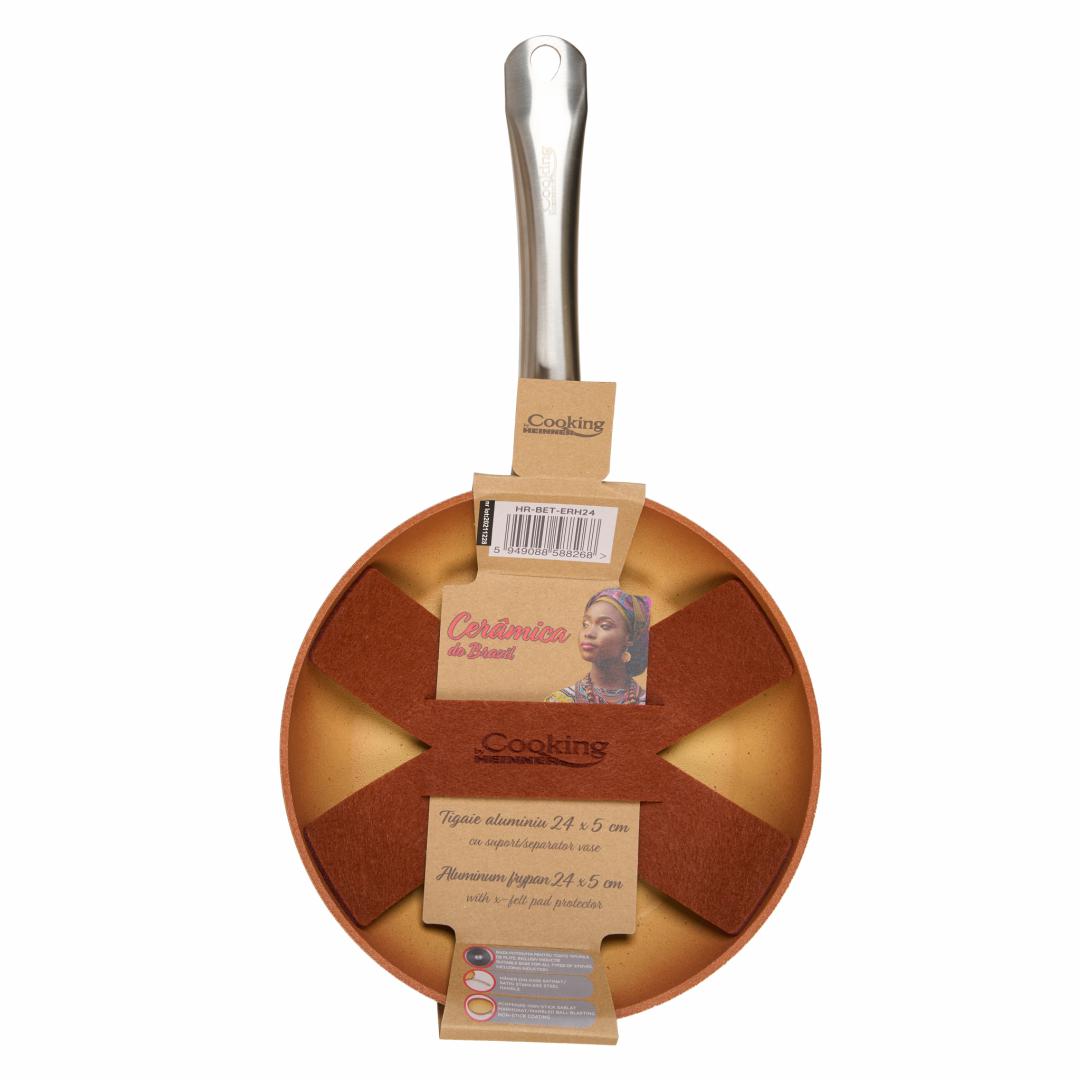 TIGAIE ALUMINIU 24x5 CM CU SUPORT/ SEPARATOR VASE, CERÂMICA DO - imagine 7