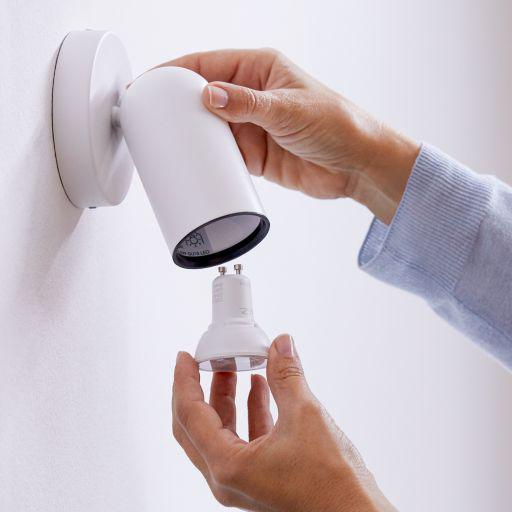 Bec LED inteligent WiZ Connected Whites, Wi-Fi, GU10, 4.9W (50W), - imagine 6