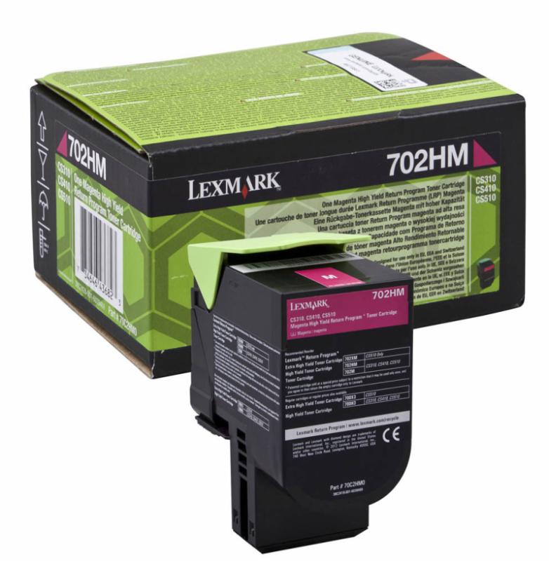 Toner Lexmark 70C2HM0, magenta, 3 k, CS310dn , CS310n ,