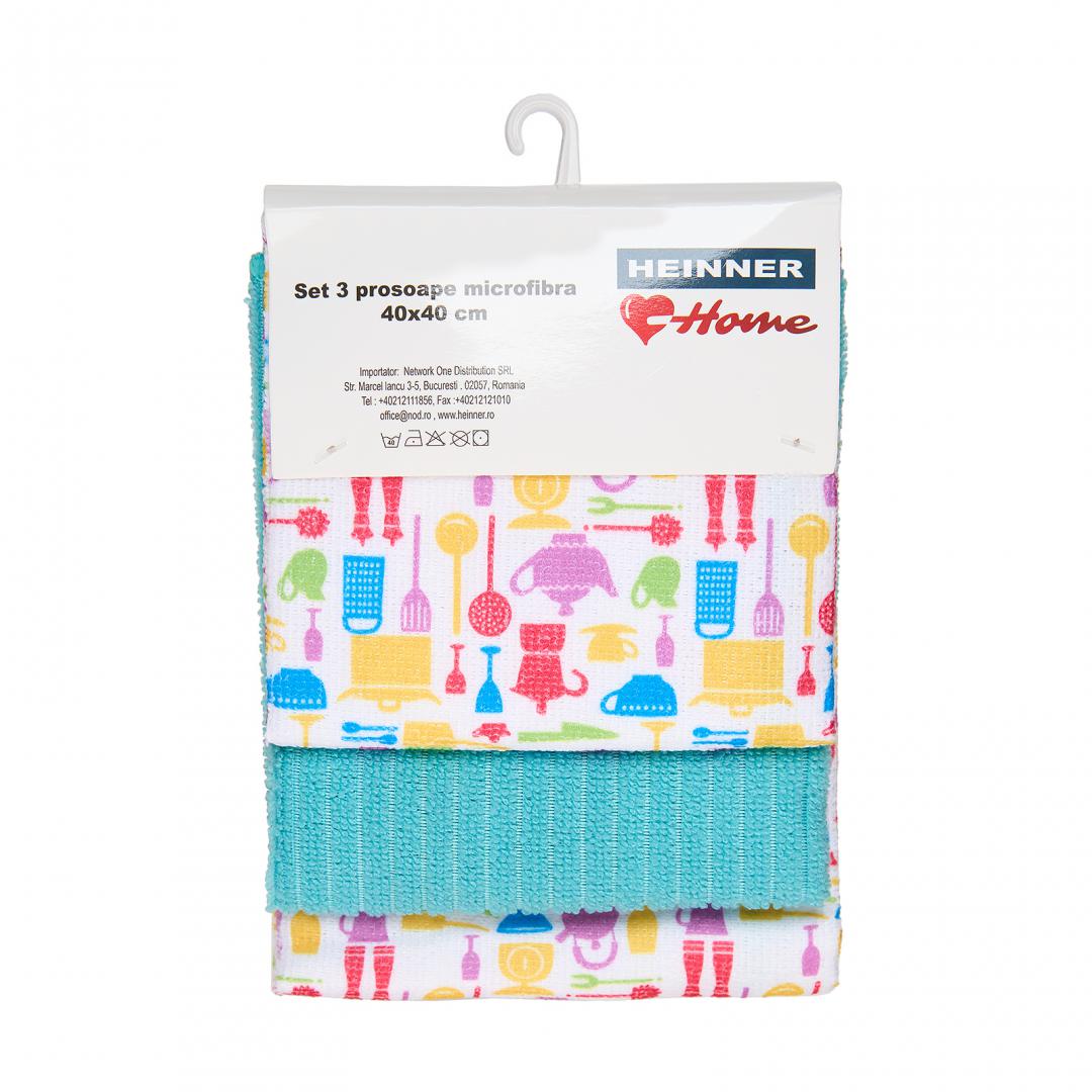 SET 3 PROSOAPE MICROFIBRA 40X40CM - imagine 6