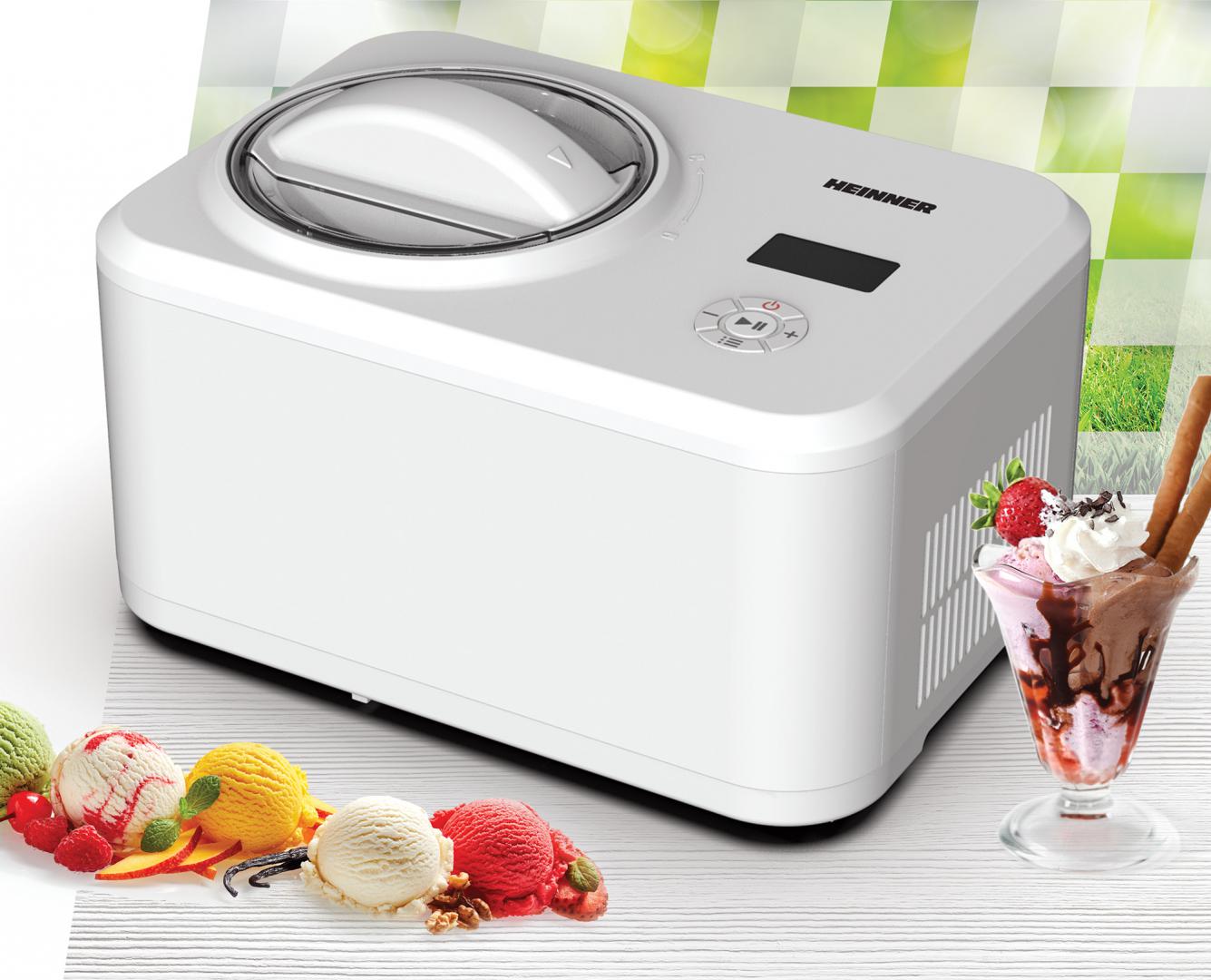 APARAT DE INGHETATA HEINNER GLACE HICM-150WHYG, CAPACITATE BOL 1.5L, COMPRESOR - imagine 5