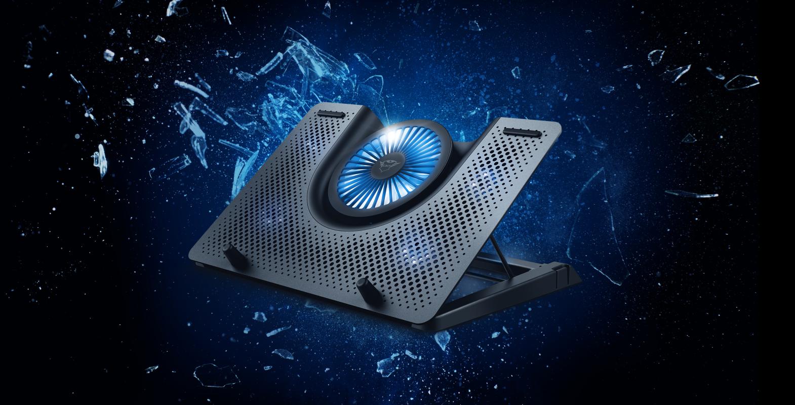 Stand/Cooler notebook Trust GXT 1125 Quno, max 17.3 inch, 5 - imagine 8