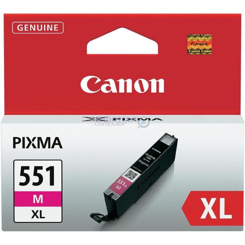 Cartus cerneala Canon CLI-551XL, magenta, capacitate 11ml, pentru Canon Pixma