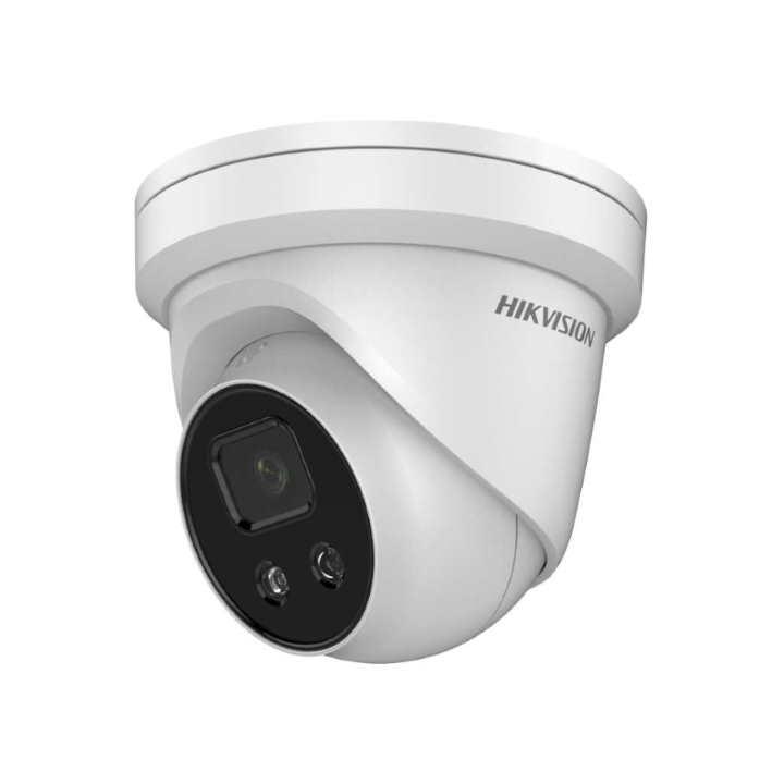 Camera supraveghere Hikvision IP turret DS-2CD2386G2-ISU/SL(2.8mm)C, 8MP, Acusens -