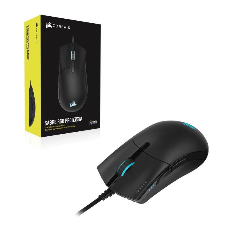 Mouse Gaming Corsair Sabre RGB Pro Champion Series, wired, negru - imagine 5