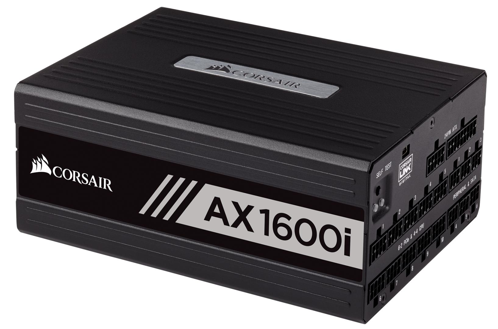 Sursa Corsair AXi Series AX1600i, full-modulara, 80 PLUS Platinum, 1600W - imagine 3