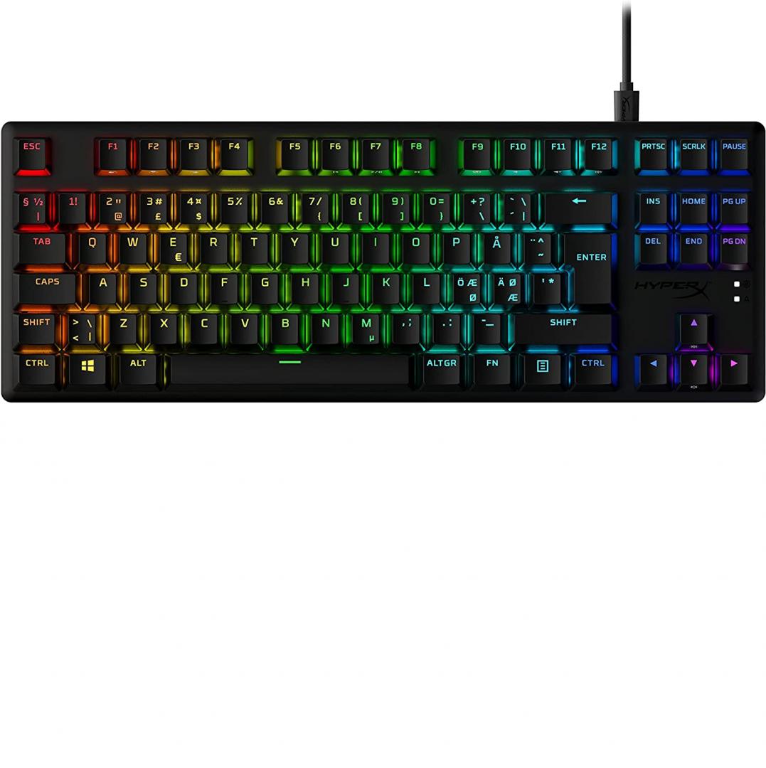 Tastatura HP HyperX Alloy Origins Core Pbt, Tastatura mecanica, Cablu - imagine 4
