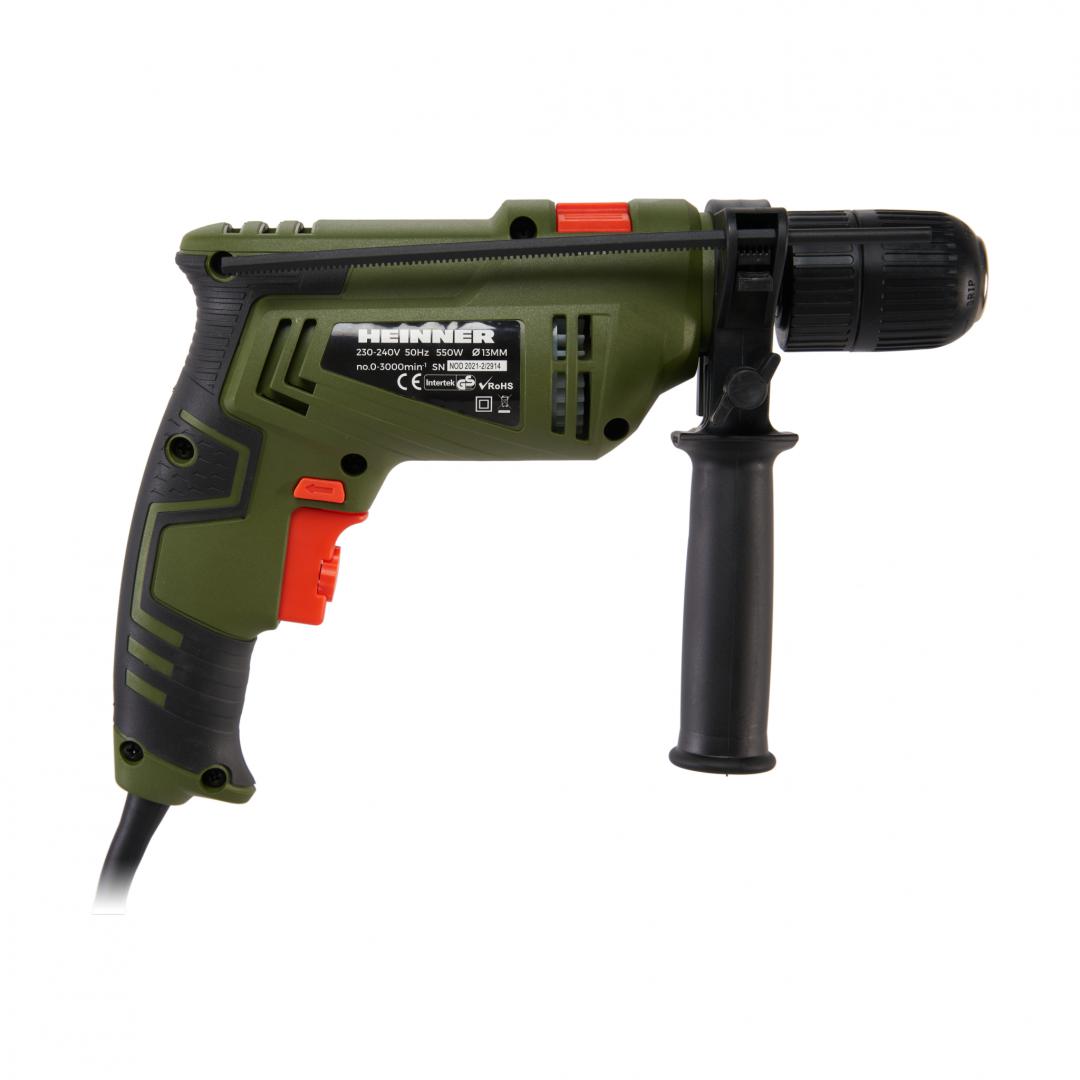 HR MASINA DE GAURIT PERCUTIE 550W 13MM - imagine 3