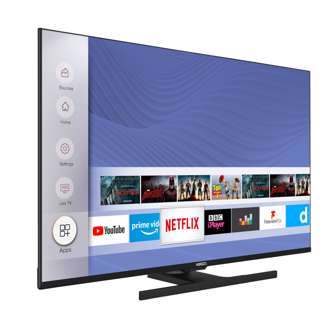 LED TV HORIZON 4K-SMART 43HL8530U/B, 43" D-LED, 4K Ultra HD - imagine 4