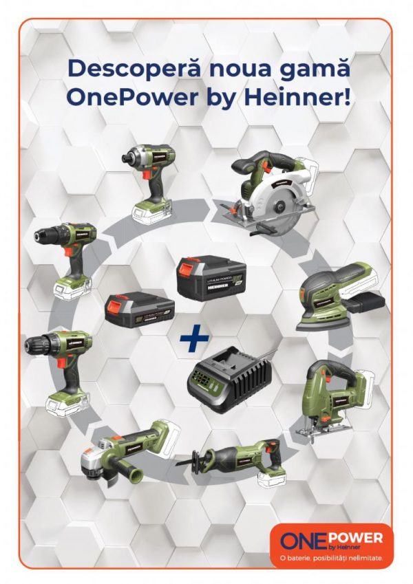ONE POWER by HEINNER FIERASTRAU VERTICAL PENDULAR 18V 2700RPM (FARA - imagine 5